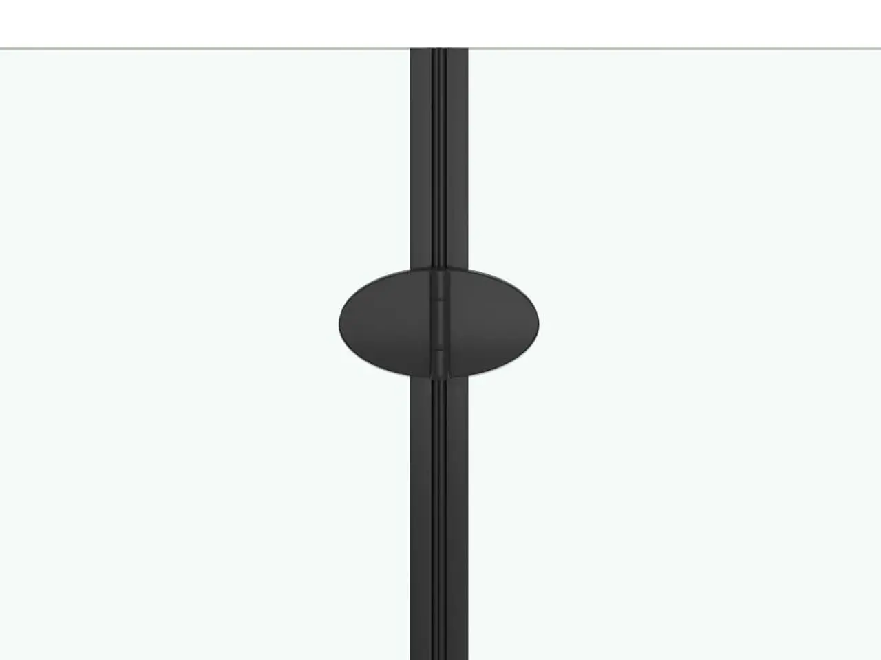 Billede 5 - Foldbar brusekabine med 3 paneler - ESG 130×138 cm, sort