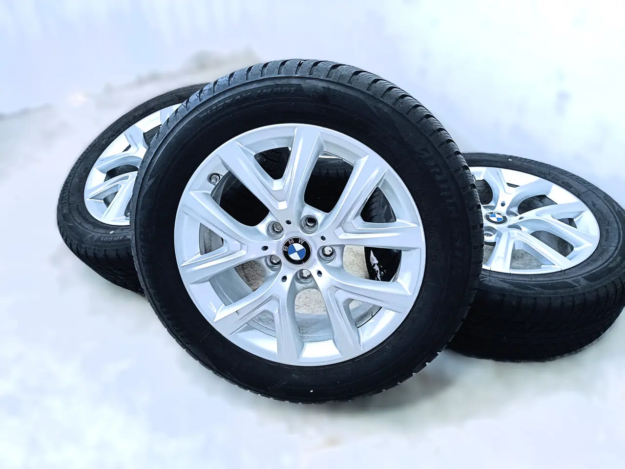 Billede 6 - 5x112 17" ET39 nav66,6ø BMW/MINI vinter fælge TPMS