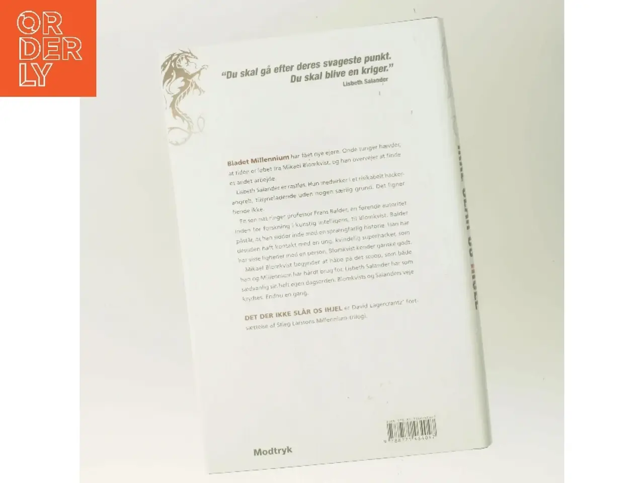 Billede 3 - Det der ikke slår os ihjel af David Lagercrantz (Bog)