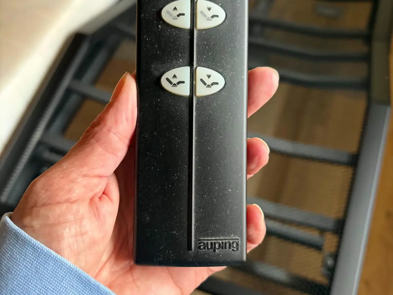 Billede 2 - 2 Auping elevationssenge med originale madrasser –