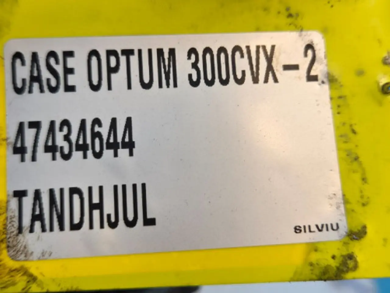 Billede 11 - Case Optum 300 Tandhjul 47434644