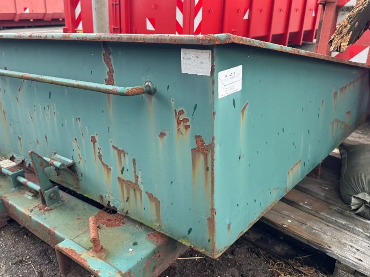 Billede 5 - 1500Kg / 750Liter Tipkasse