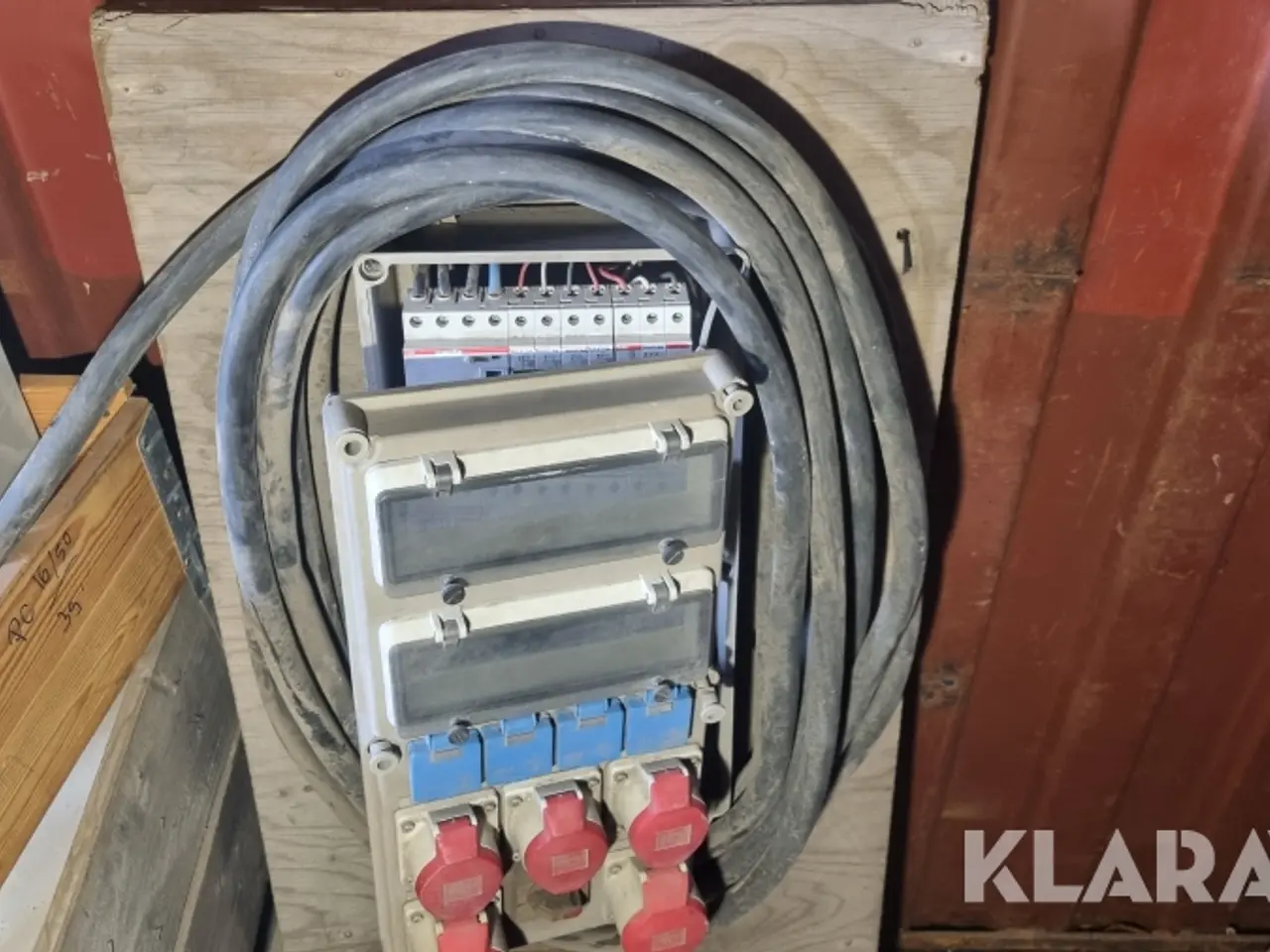 Billede 5 - El-tavle med 15 meter kabel