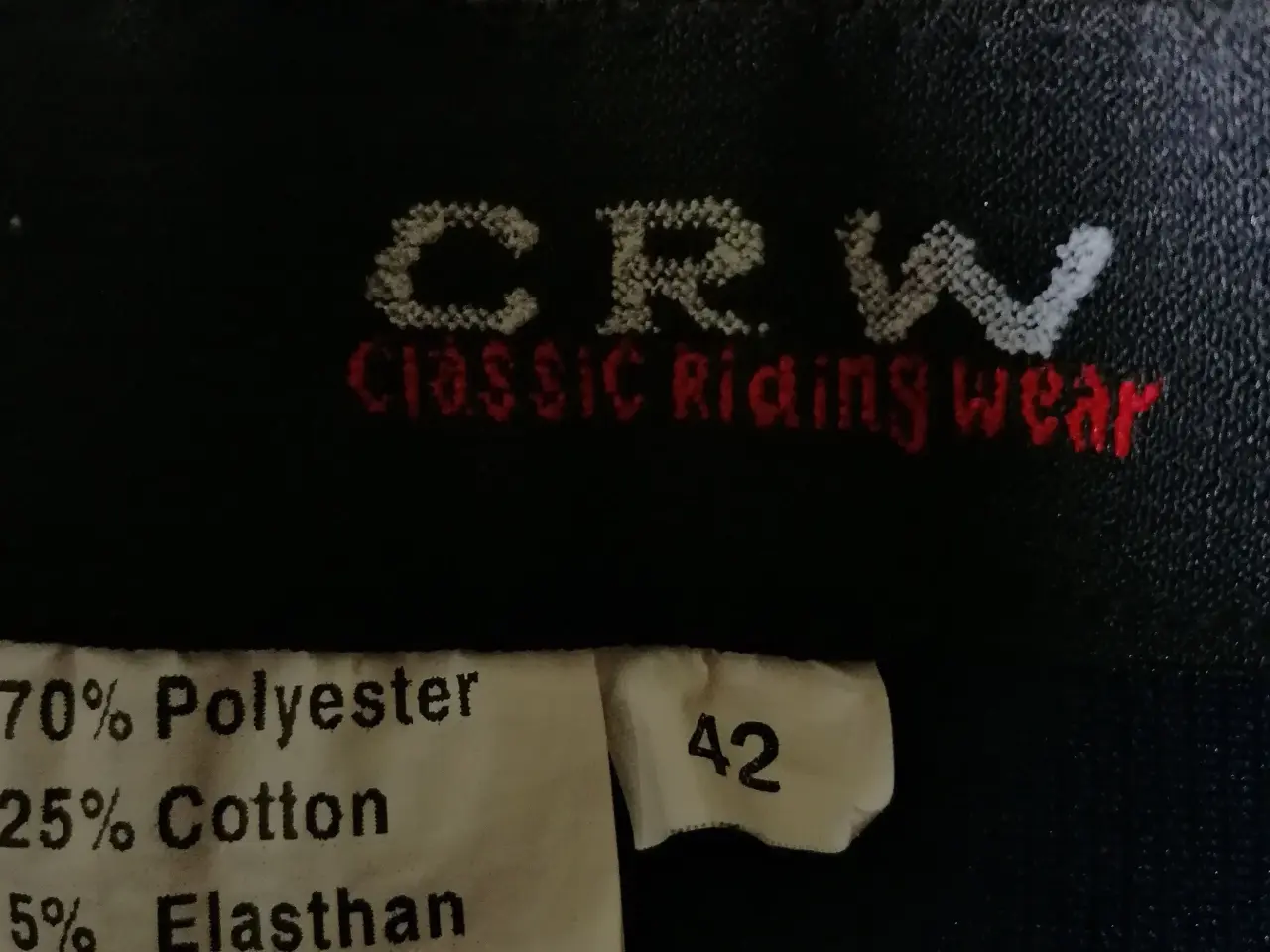 Billede 2 - NY Ridebukser - str. 42 - "CRW" - Fuldskind