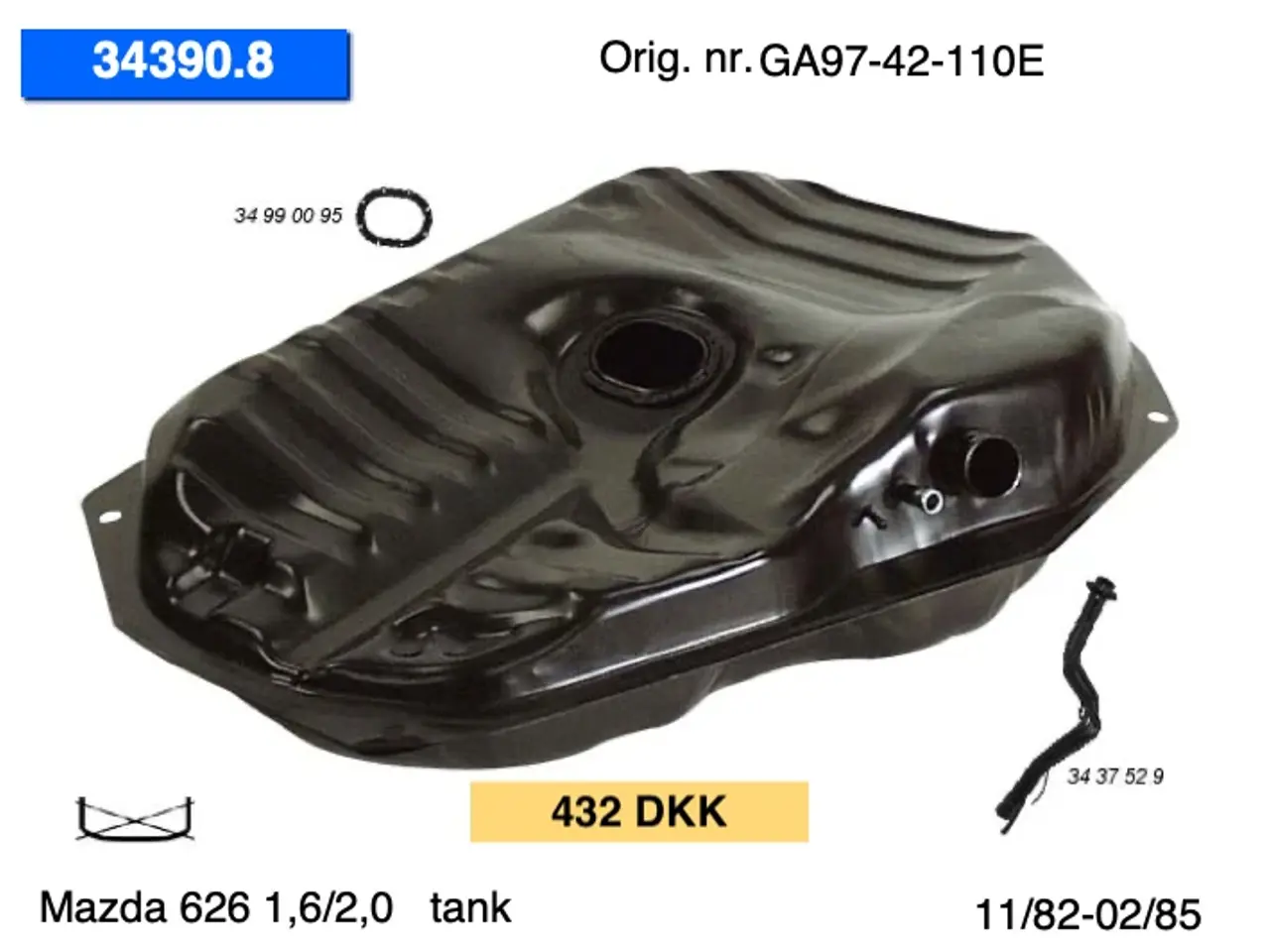Billede 2 - Mazda 626 GB-GC (78-87) tanke