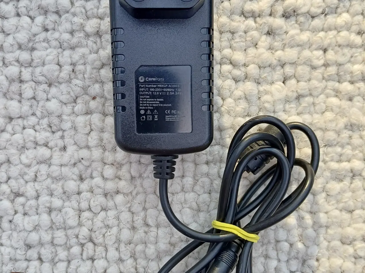 Billede 4 - Strømforsyning 12V, 2A - er testet på en router.