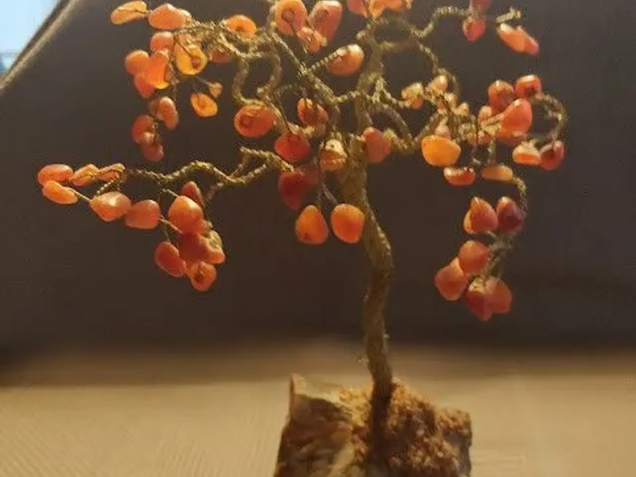 Billede 5 - Smukt Gemstone Bonsai Træ