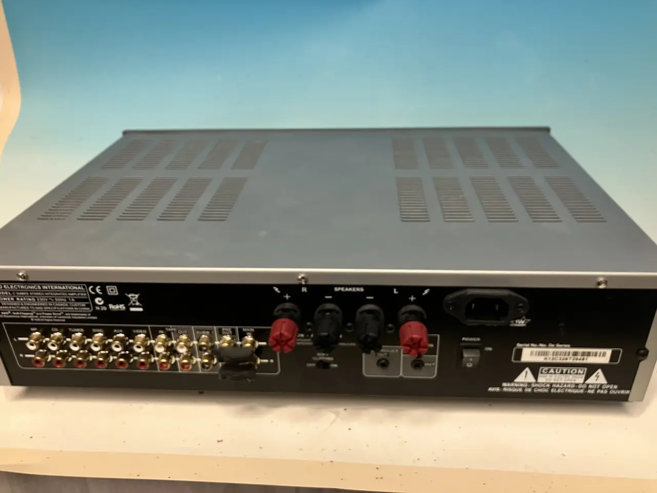 Billede 3 - NAD forstærker C326BEE 150W ved 4 ohm