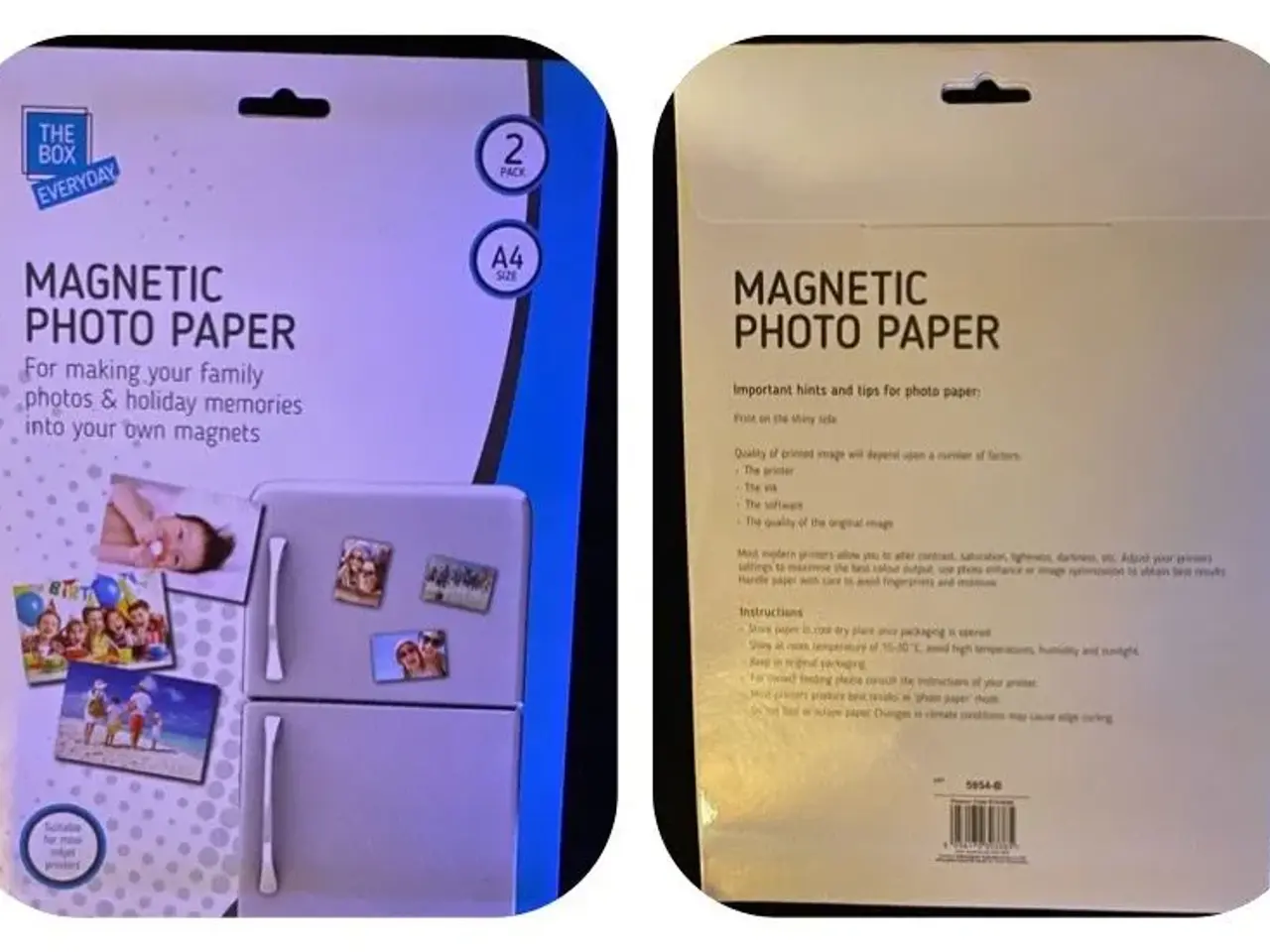 Billede 1 - Magnetisk fotopapir