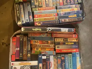 70 stk VHS film