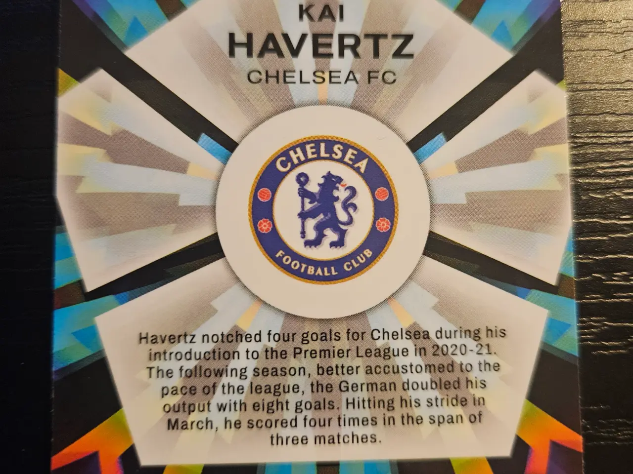 Billede 2 - Kai Havertz Prizm Kaleidoscopic Fodboldkort