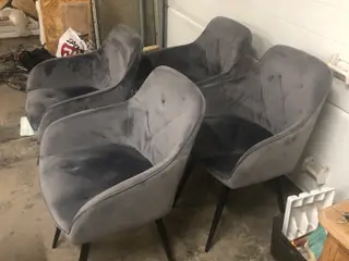 4 stk Spisebordstole