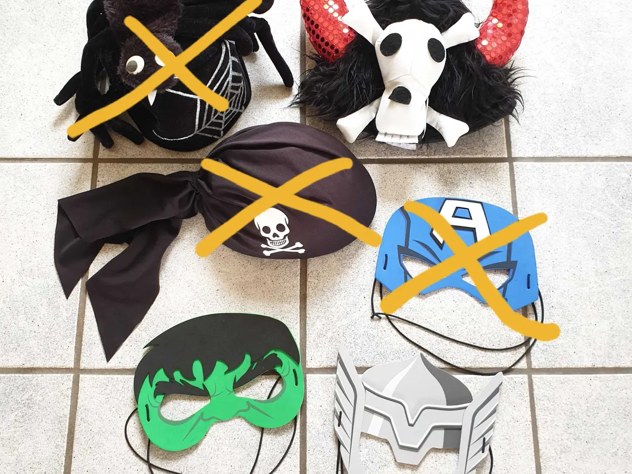 Billede 2 - Masker og hatte