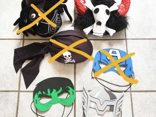 Masker og hatte