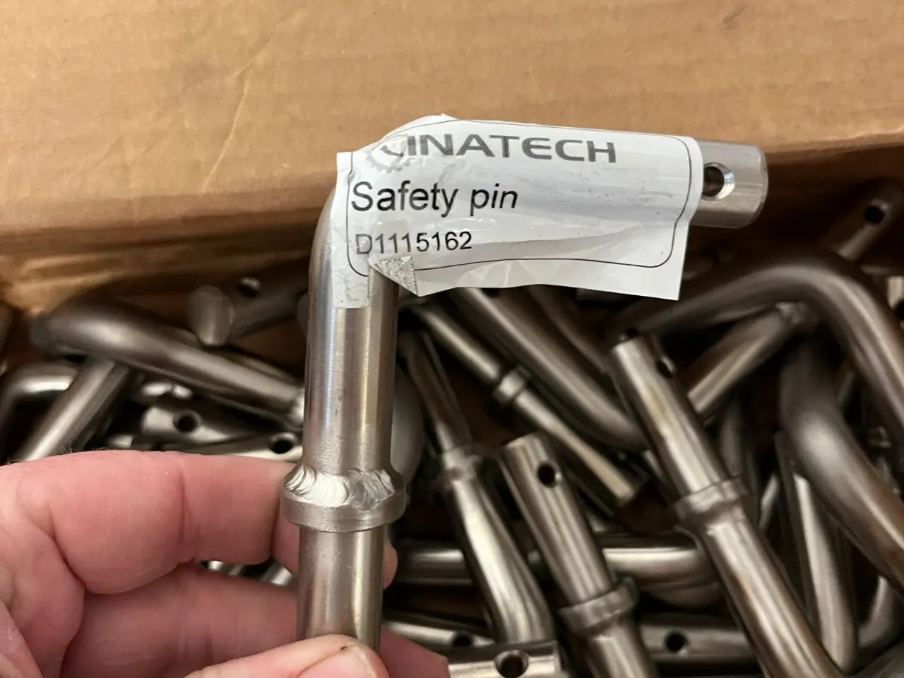 Billede 6 - Linatech Safety Pins PN D1115162 parti of +25 cm