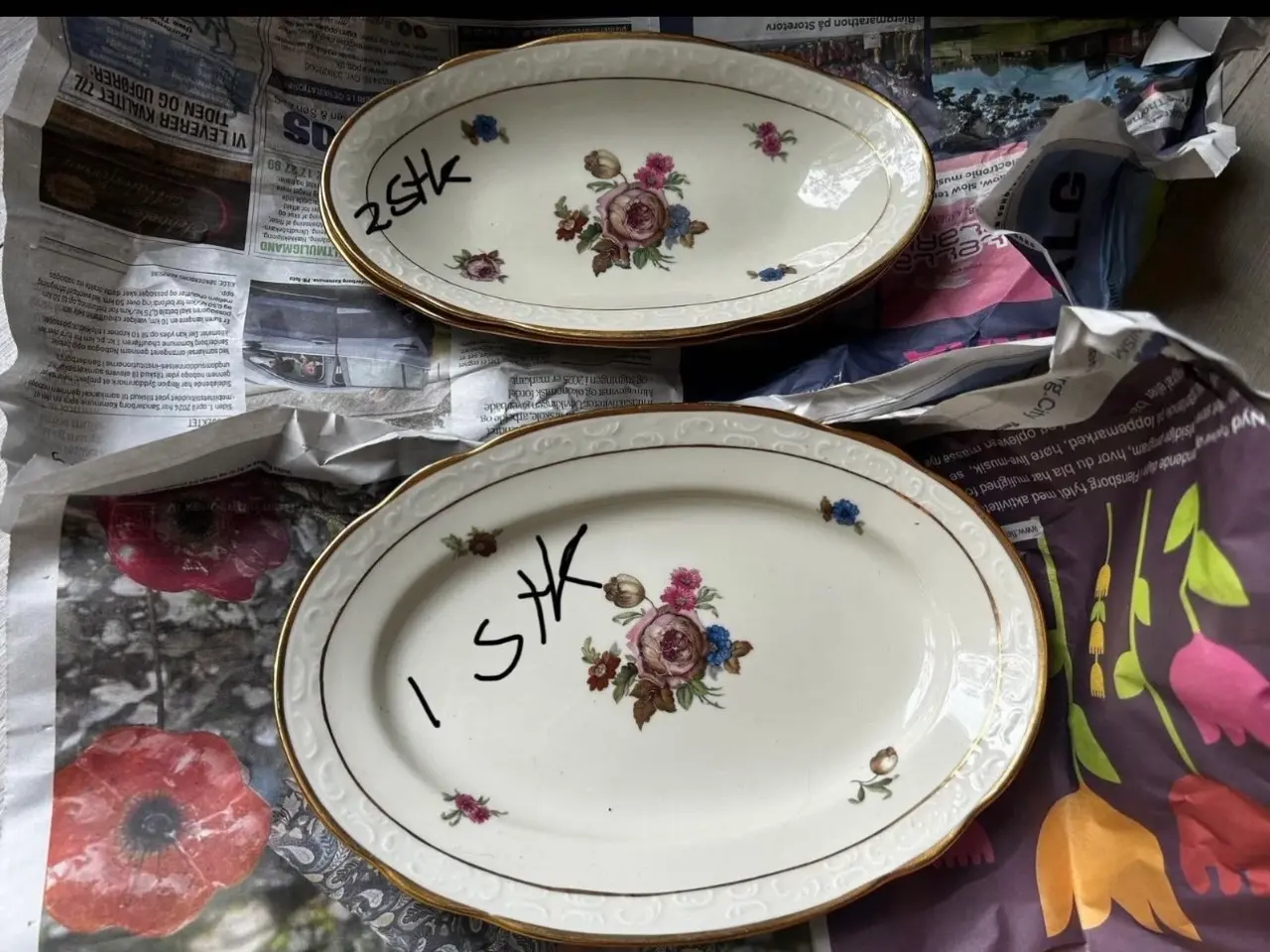 Billede 16 - Antik service fra kjøbenhavn porcelains malleri