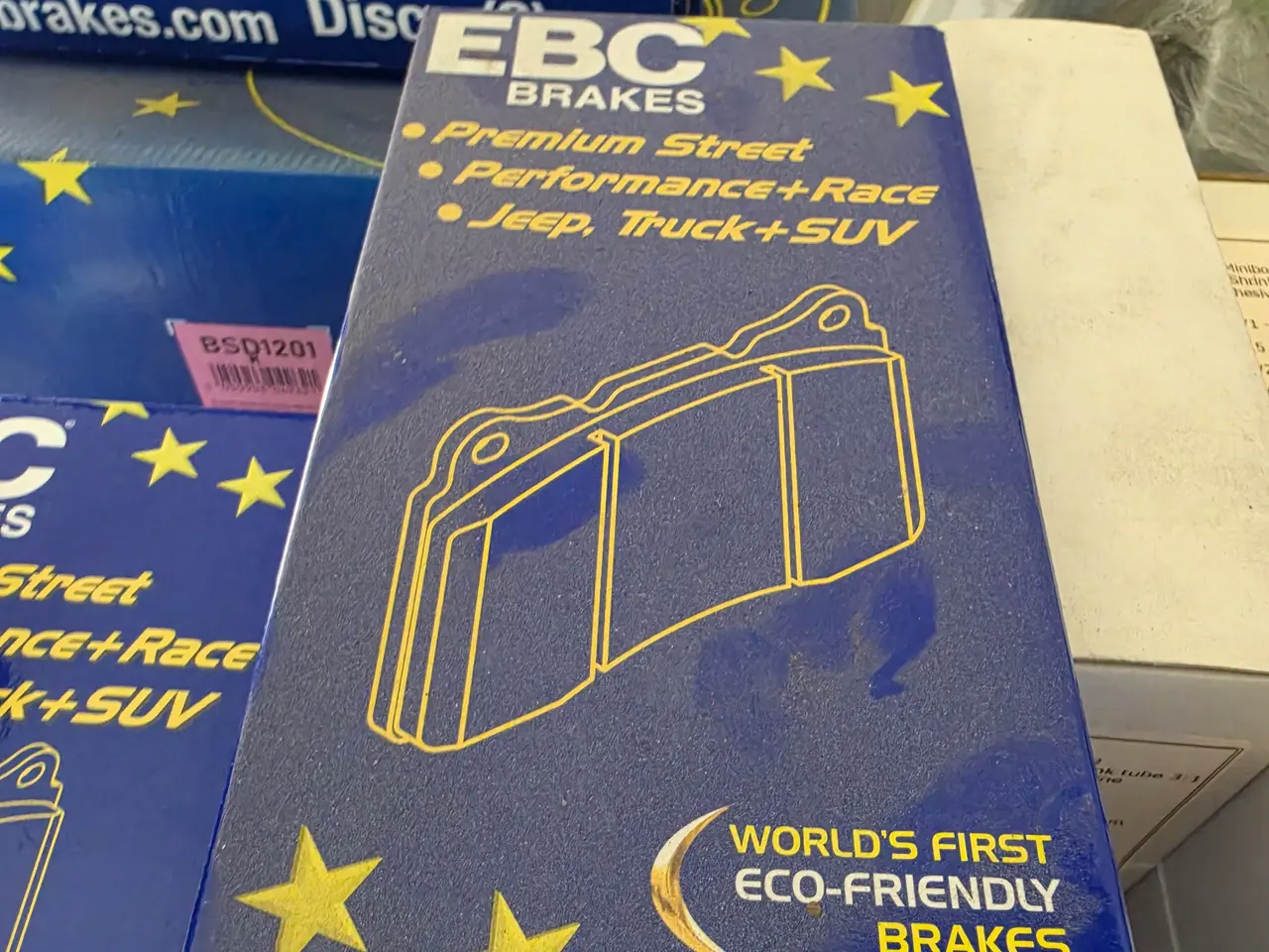 Billede 7 - EBC Bremseskiver - EBC Green Stuff Bremseklodser