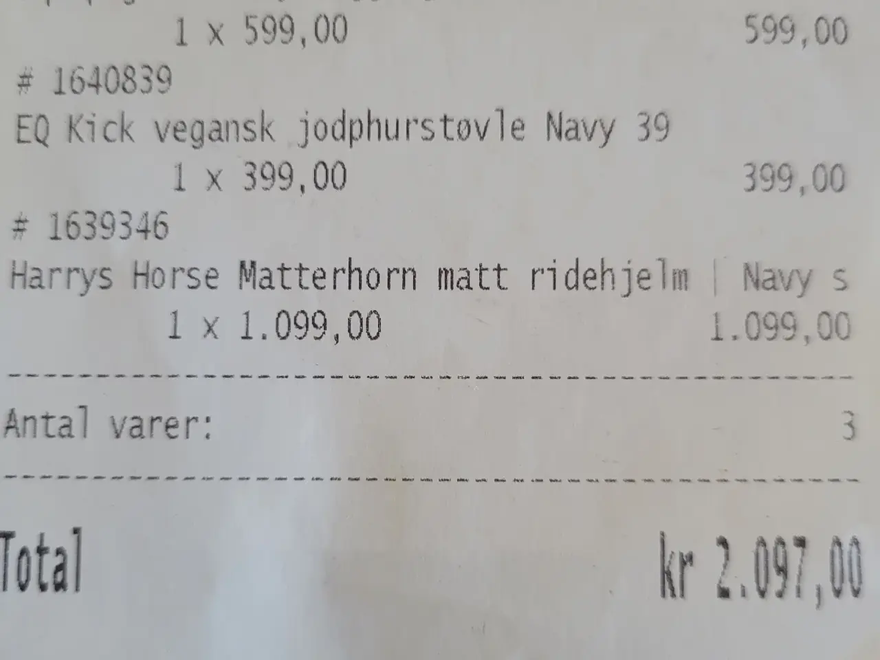 Billede 3 - Nyt Rideudstyr 