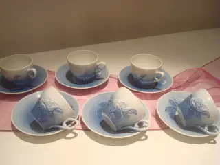 JULEROSEN B&G kaffekopper nr 464, fin st