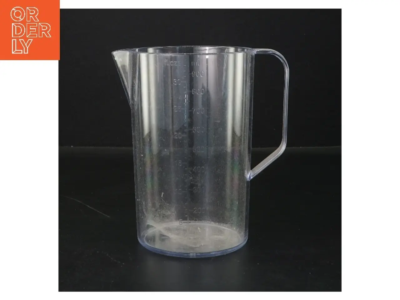 Billede 1 - Gennemsigtig plastmålebæger (str. 16 cm)