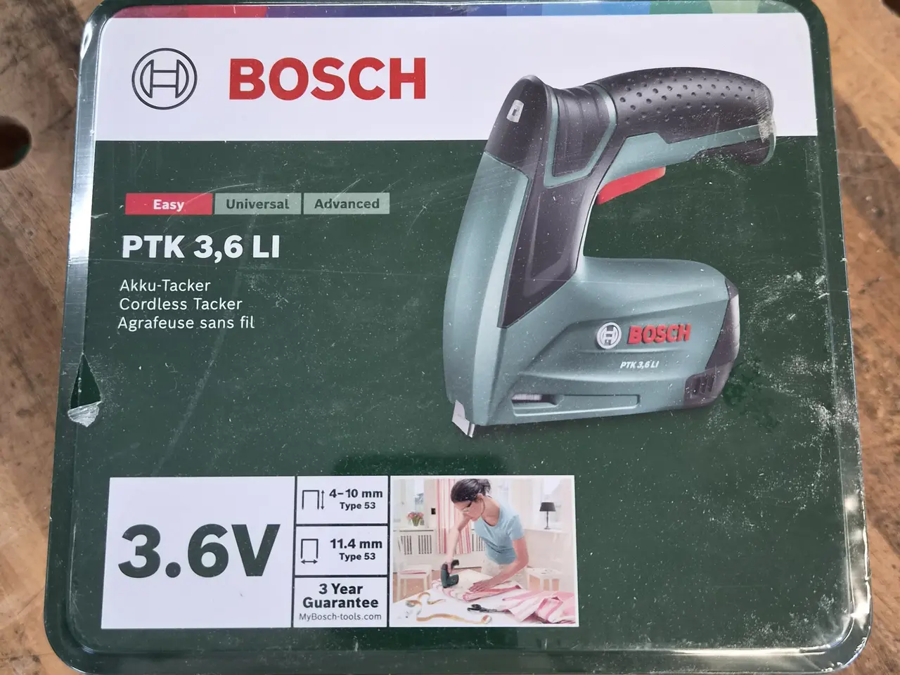 Billede 1 - Bosch Akku klammepistol 3.6V