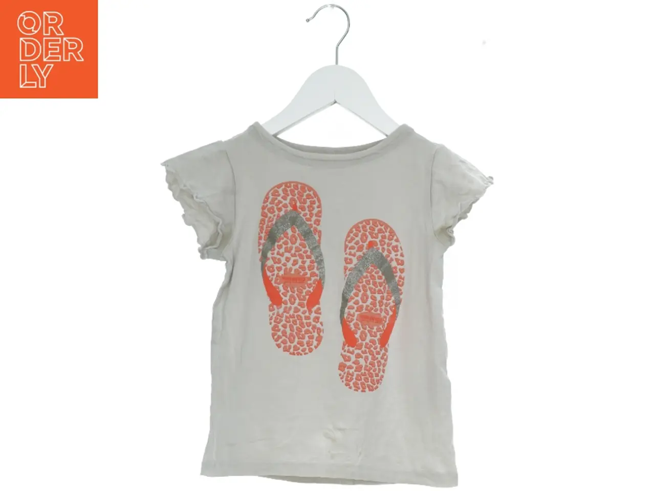 Billede 1 - Børne T-Shirt med Flip-Flop tryk fra Name It (str. 134)