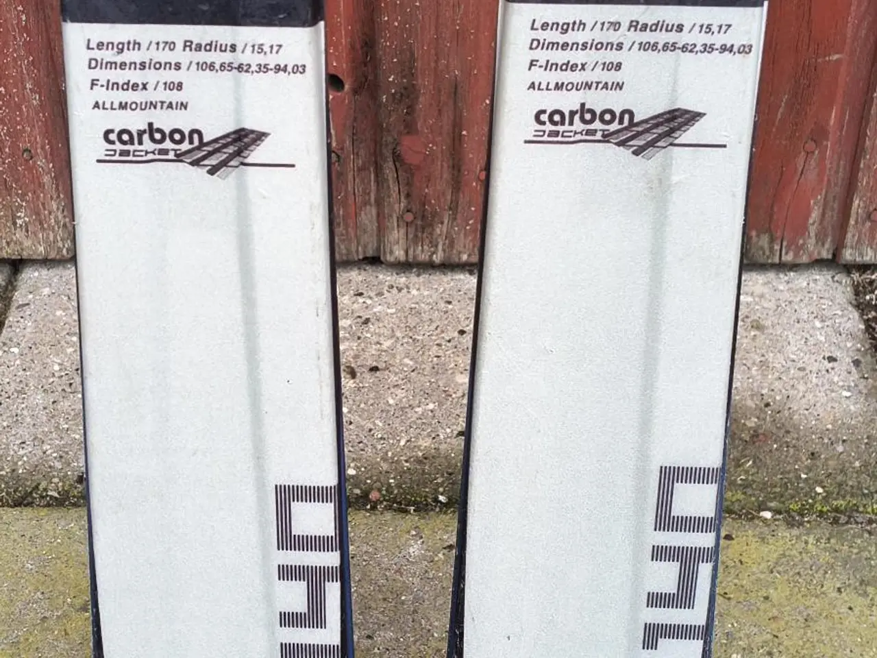 Billede 4 - HEAD C140 CARBON CARVINGSKI, I FLOT STAND