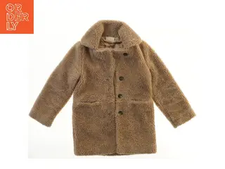 Fluffy frakke med knapper fra Milk Copenhagen (str. 140)
