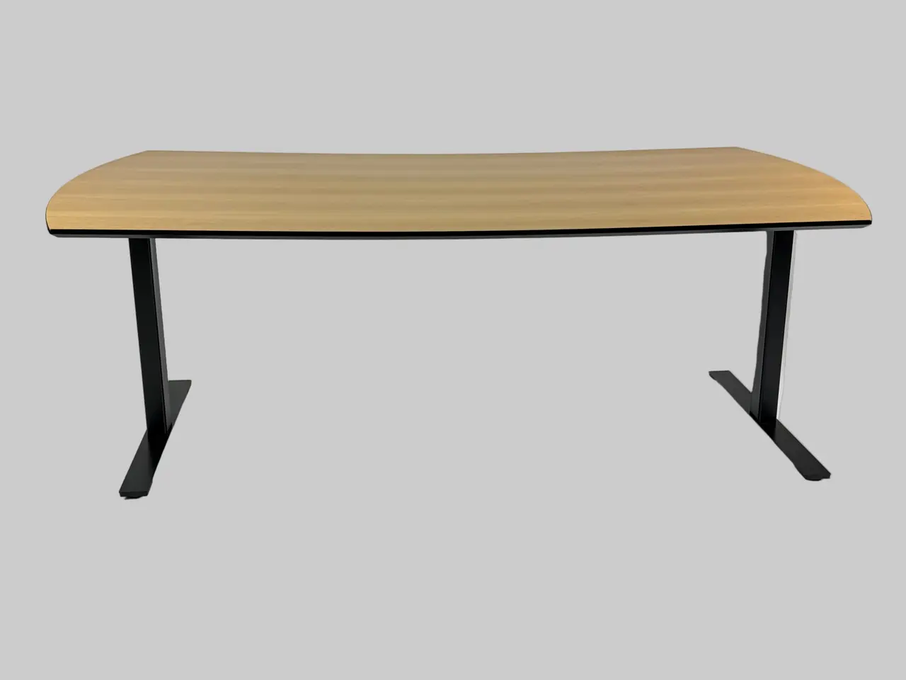 Billede 3 - Dencon Delta Bord – Natur/Sort Stel 200x100x74cm