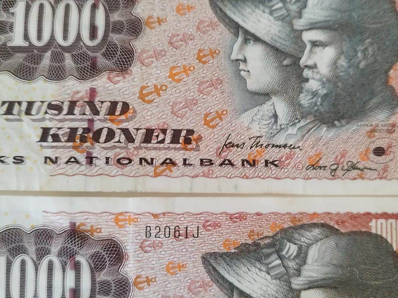 Billede 3 - 1000 Kroner . 2006. Anna og Michael Ancher