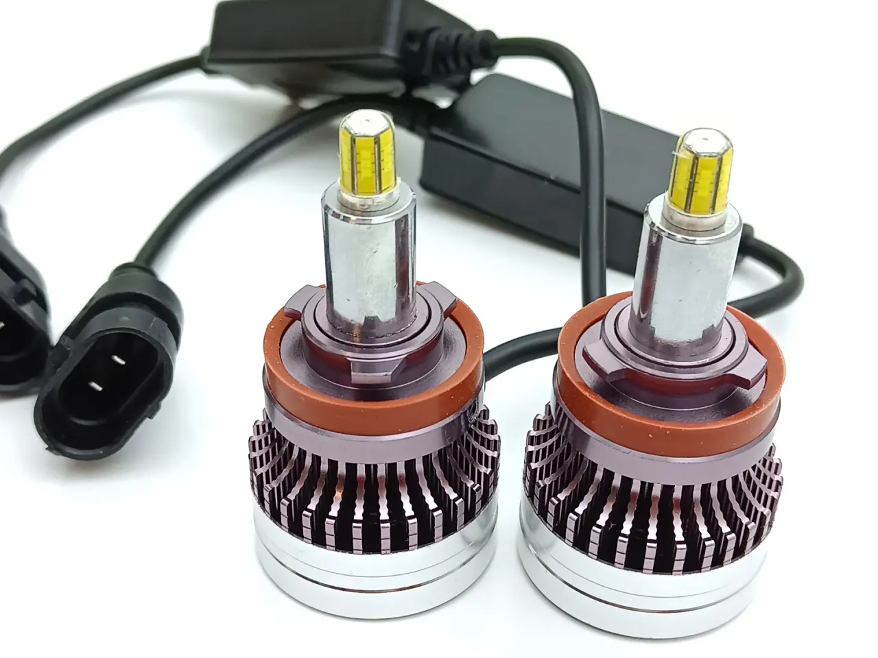Billede 4 - NY! 25000LM Super Stærk H11 / H9 / H8 LED Pærer