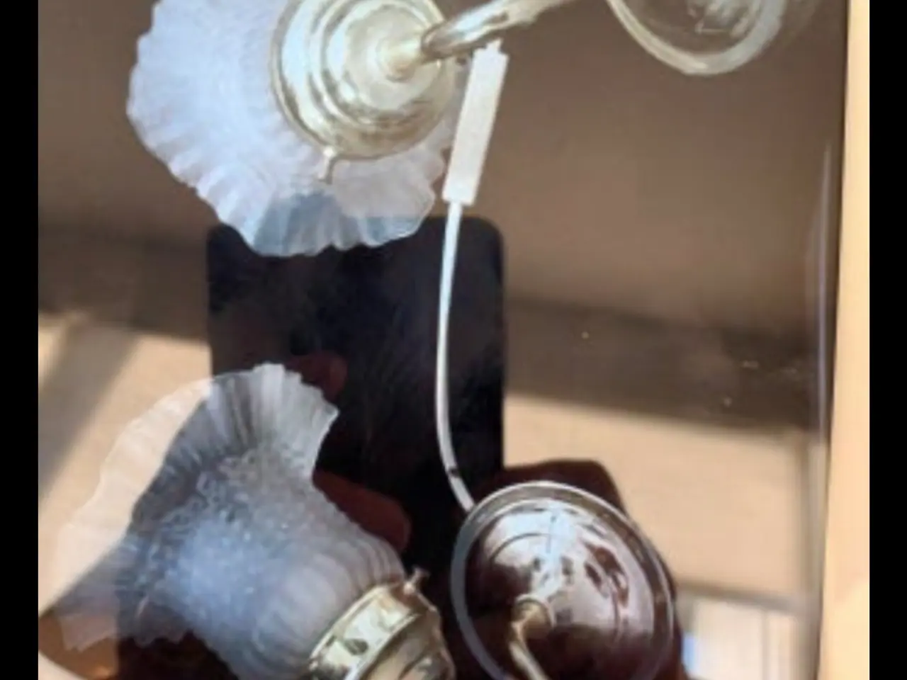 Billede 1 - 2 Smukke Antikke Lamper, 100 år gl.