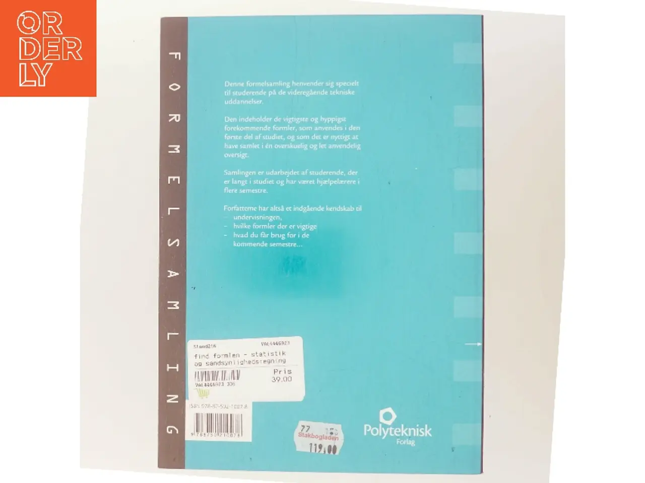 Billede 3 - Find formlen - statistik og sandsynlighedsregning af Ukendt (Bog)
