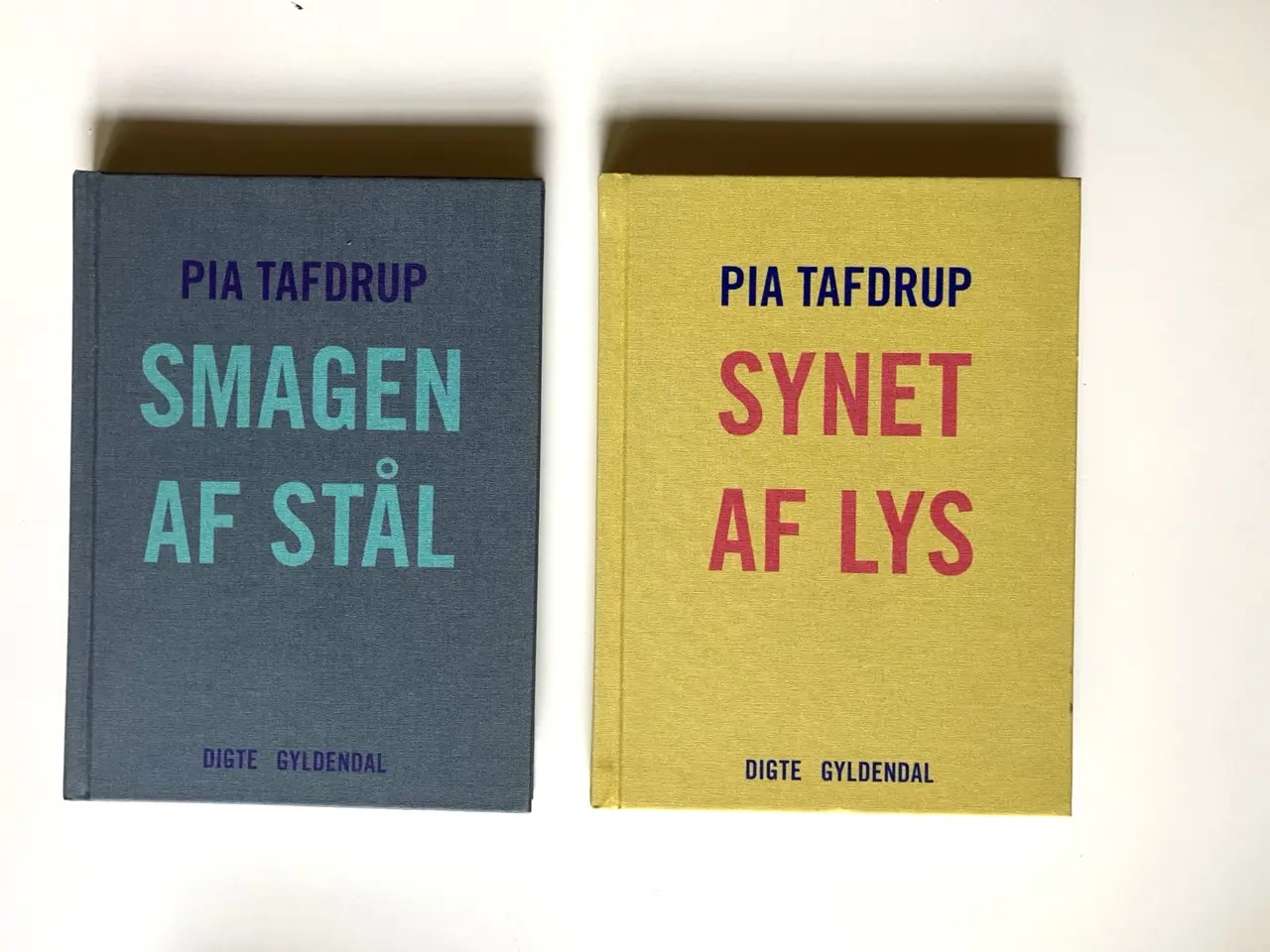 Billede 1 - Smagen af stål + Synet af lys Af Pia Tafdrup (2 bø