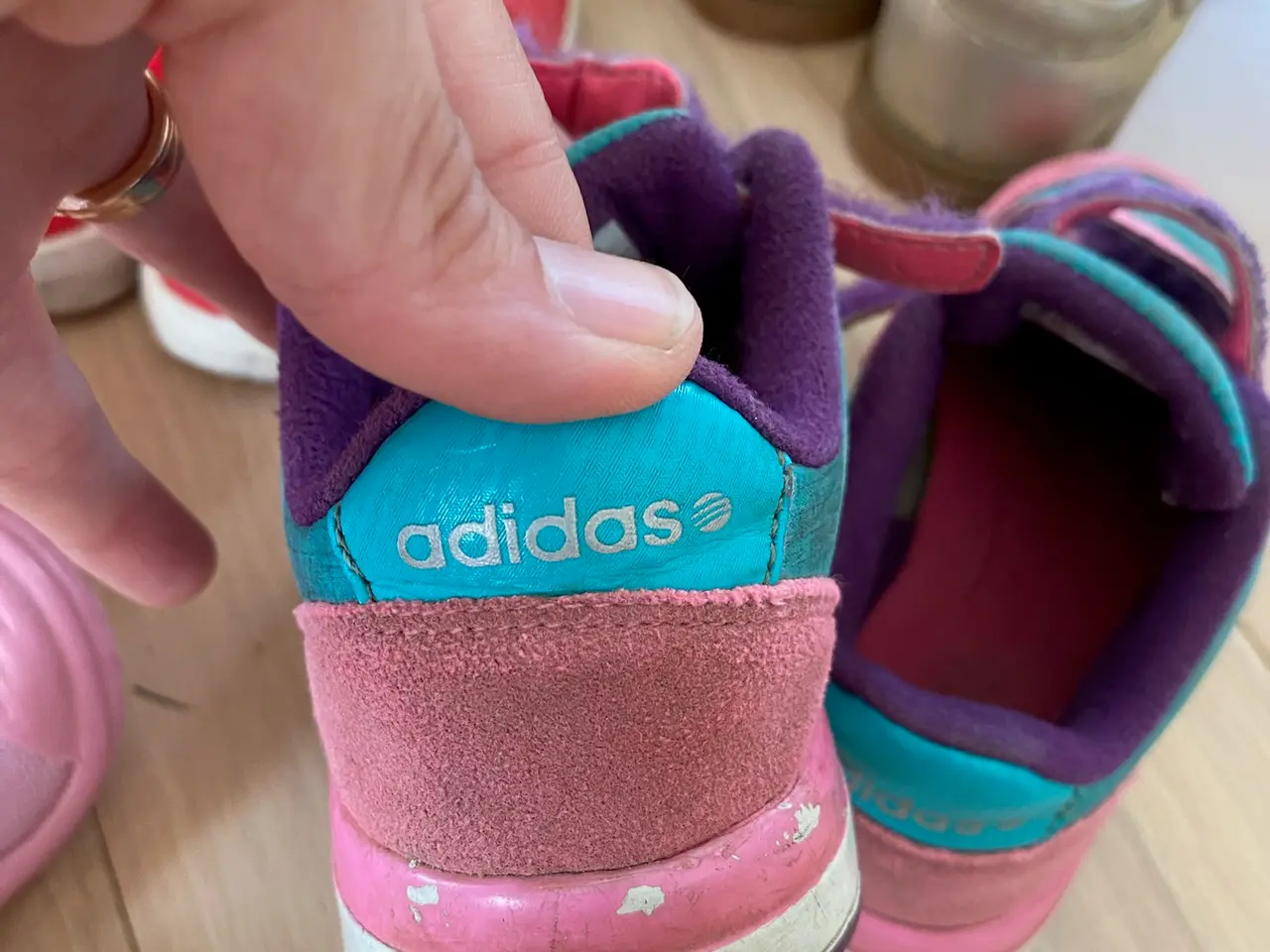Billede 3 - adidas NEO børnesneakers str. 23 med velcro