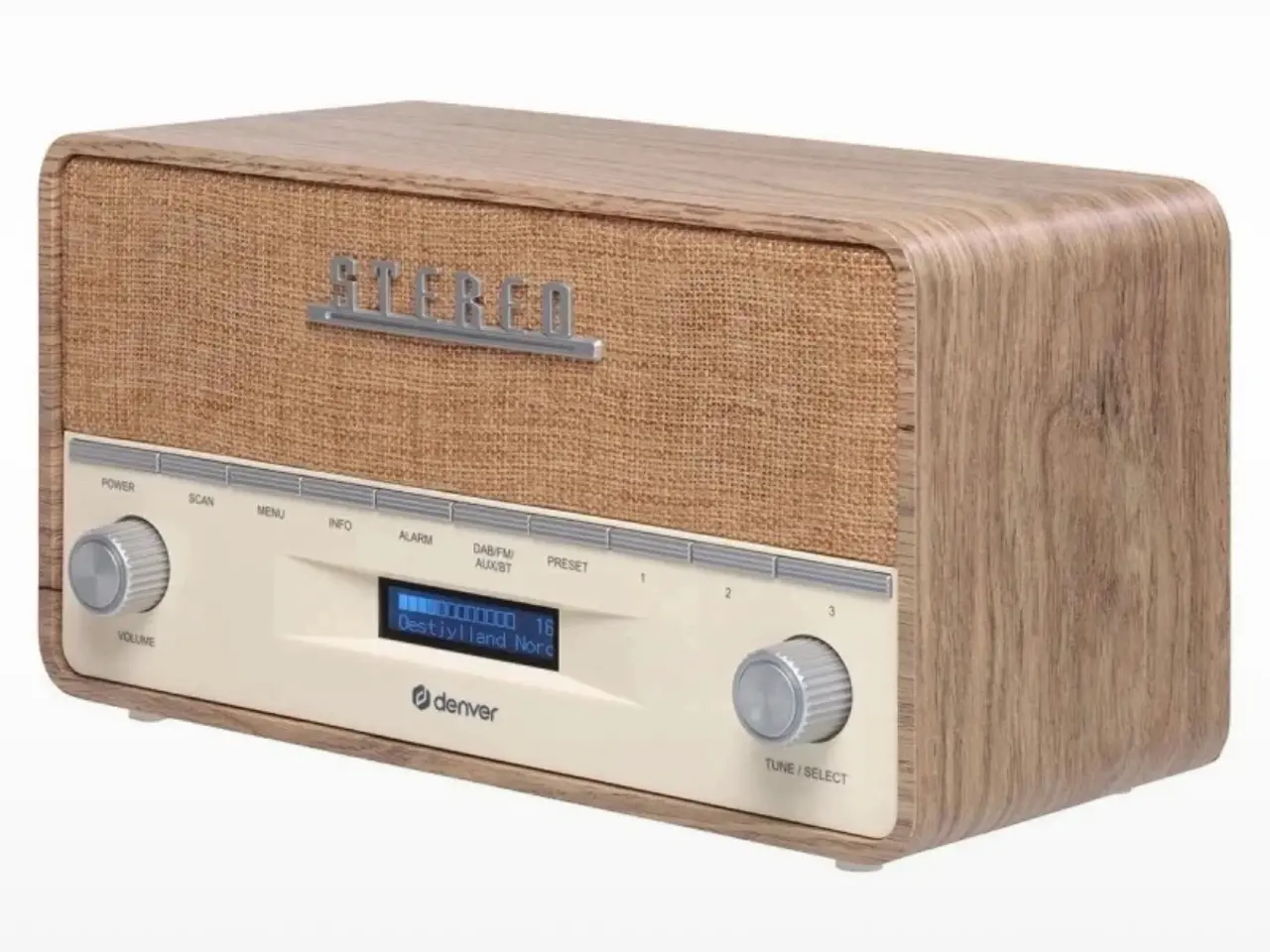 Billede 3 - Helt ny Denver DAB-36LW Retro DAB Radio (Bluetooth