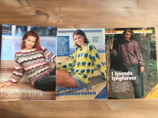 Opskrifter på 3 flotte sweatre