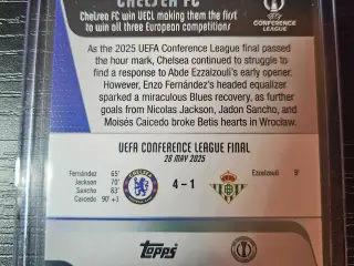 Chelsea Winners Conference League Fodboldkort 