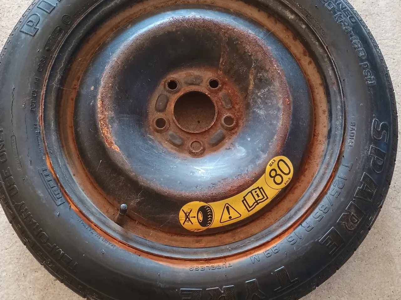 Billede 1 - Ford CMax 2003 - 2019 Nødhjul
