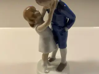 Pige/Dreng figur Bing & Grøndahl