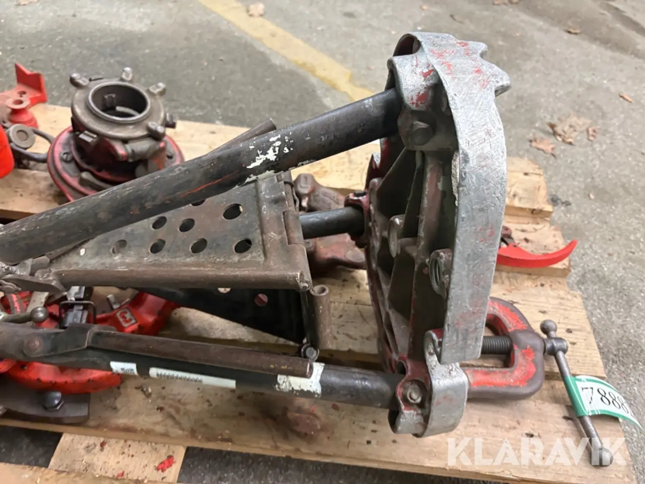 Billede 10 - Værktøj til gevindskæring Ridgid - 1 palle