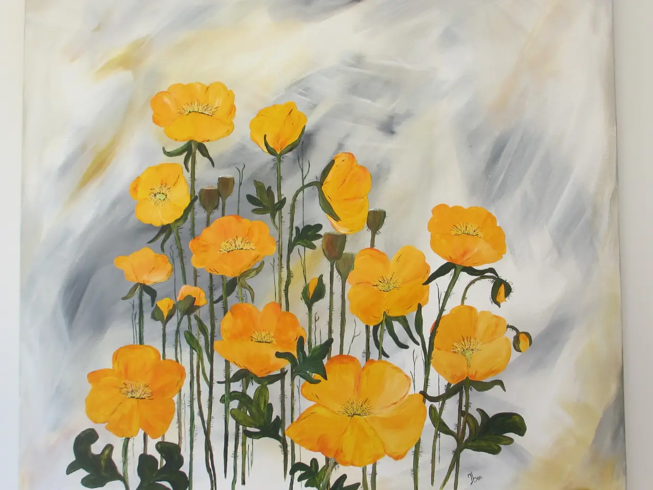 Billede 1 - ACRYL-MALERI nr. 181