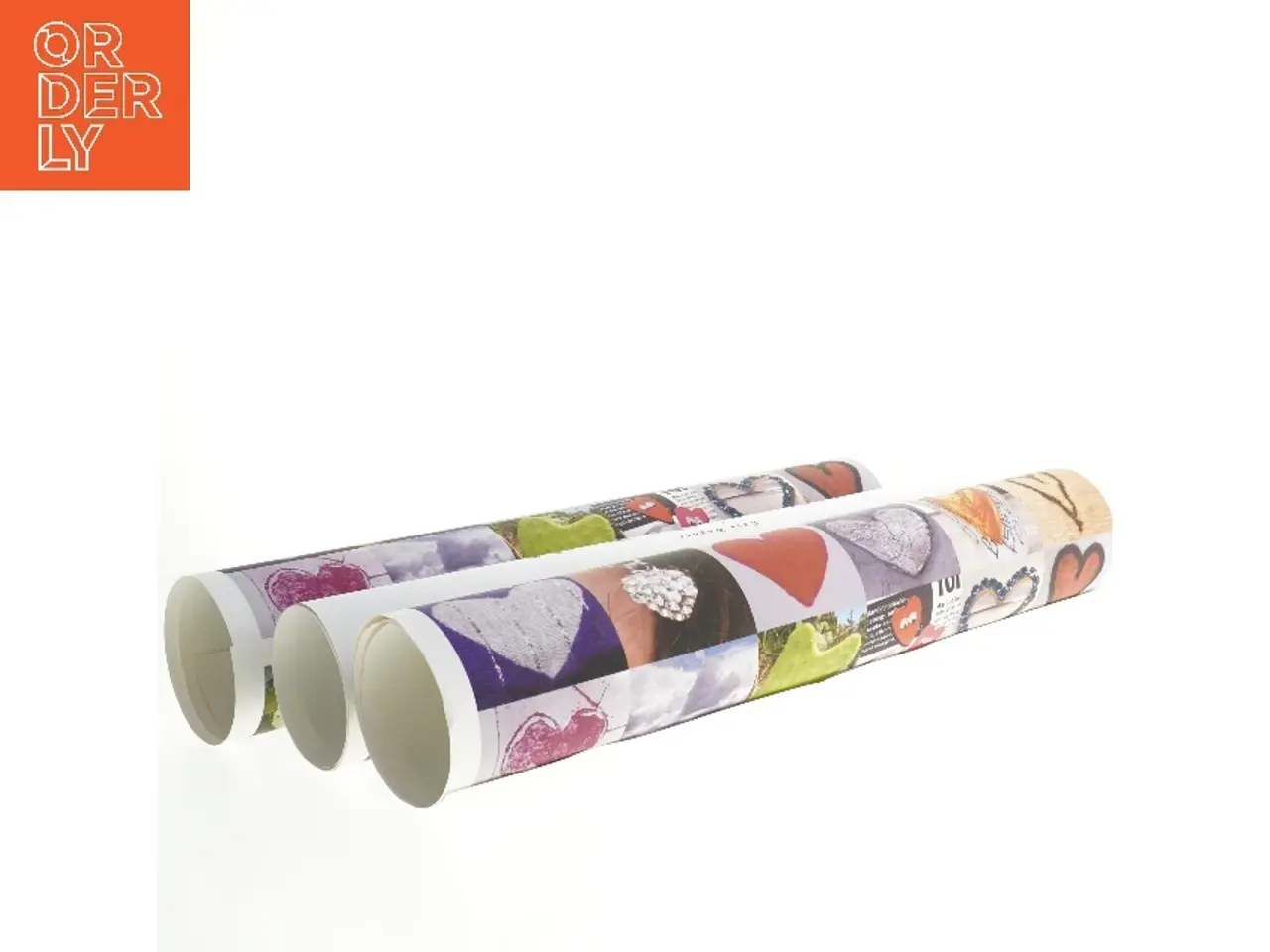 Billede 2 - Hjerte plakat (str. 60 x 43 cm)