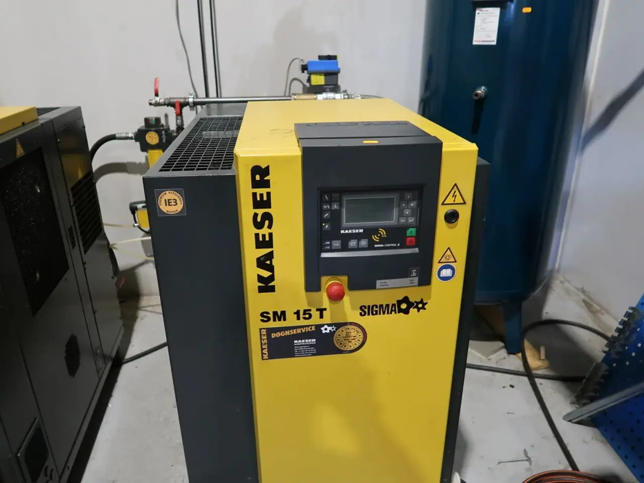 Billede 2 - Skruekompressor KAESER SM 15 T