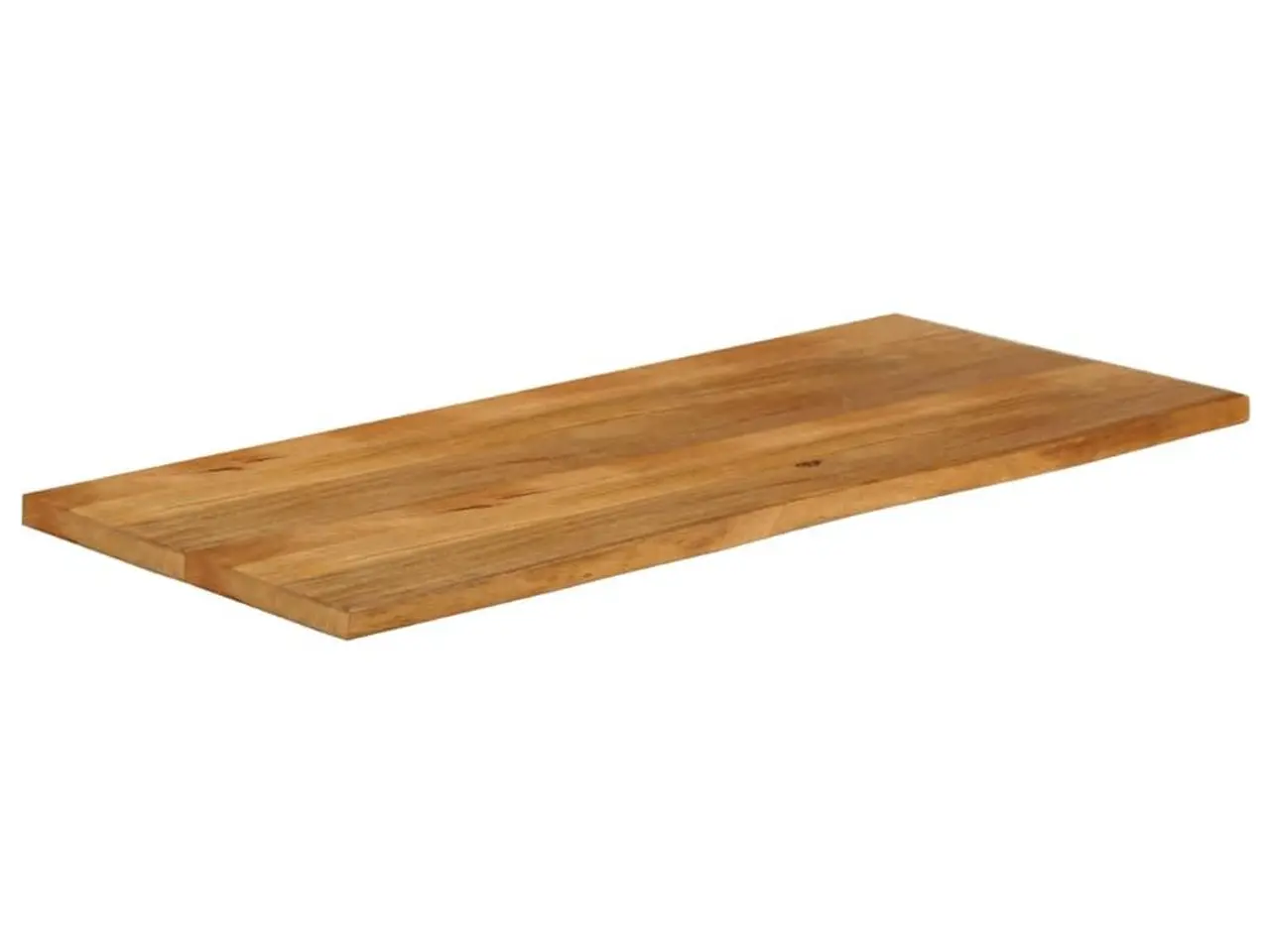 Billede 2 - Bordplade 140x60x2,5 cm naturlig kant massivt mangotræ