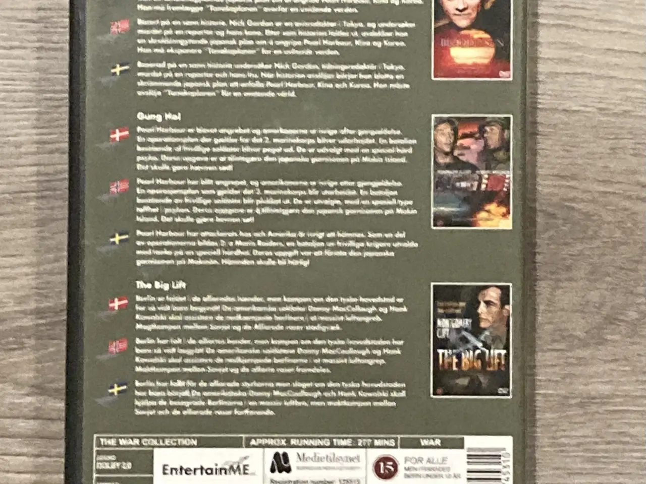Billede 2 - War - Movie Box Set med 3 DVD’er