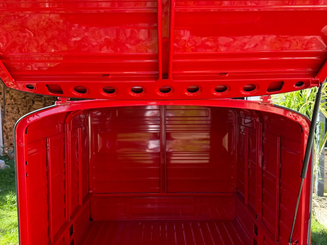 Billede 4 - Piaggio Ape 50 Van E4 – Rød