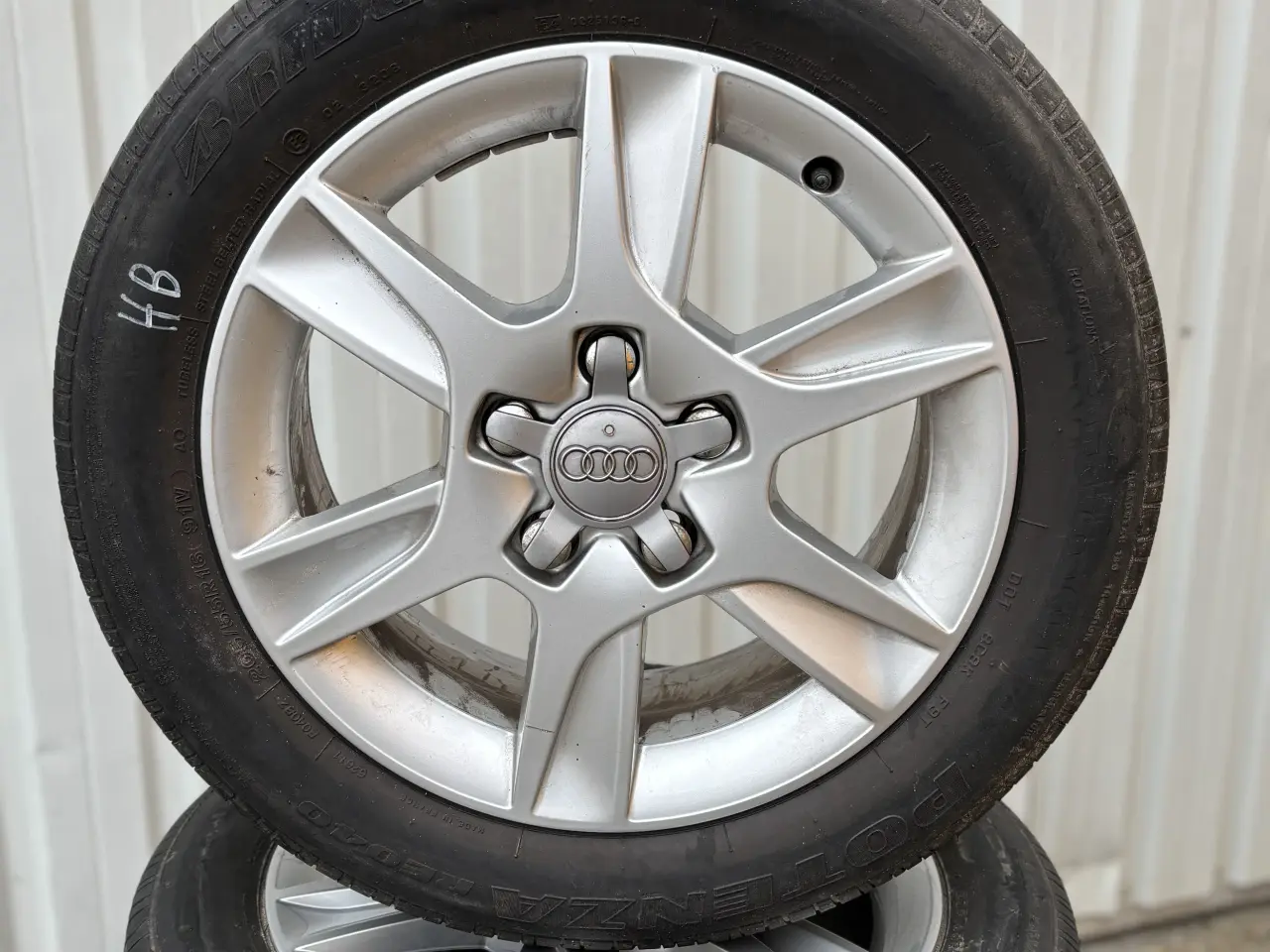 Billede 2 - 16” Audi alufælge ET50 - Fra en Audi A4