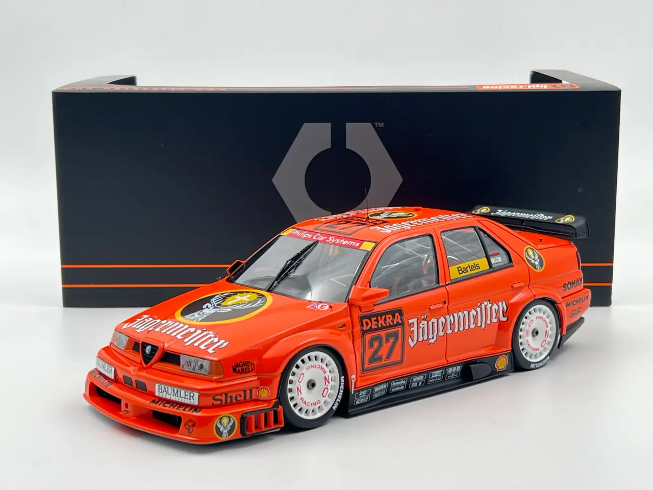 Billede 1 - 1994 Alfa Romeo 155 V6 TI DTM #27 IGNITION - 1:18