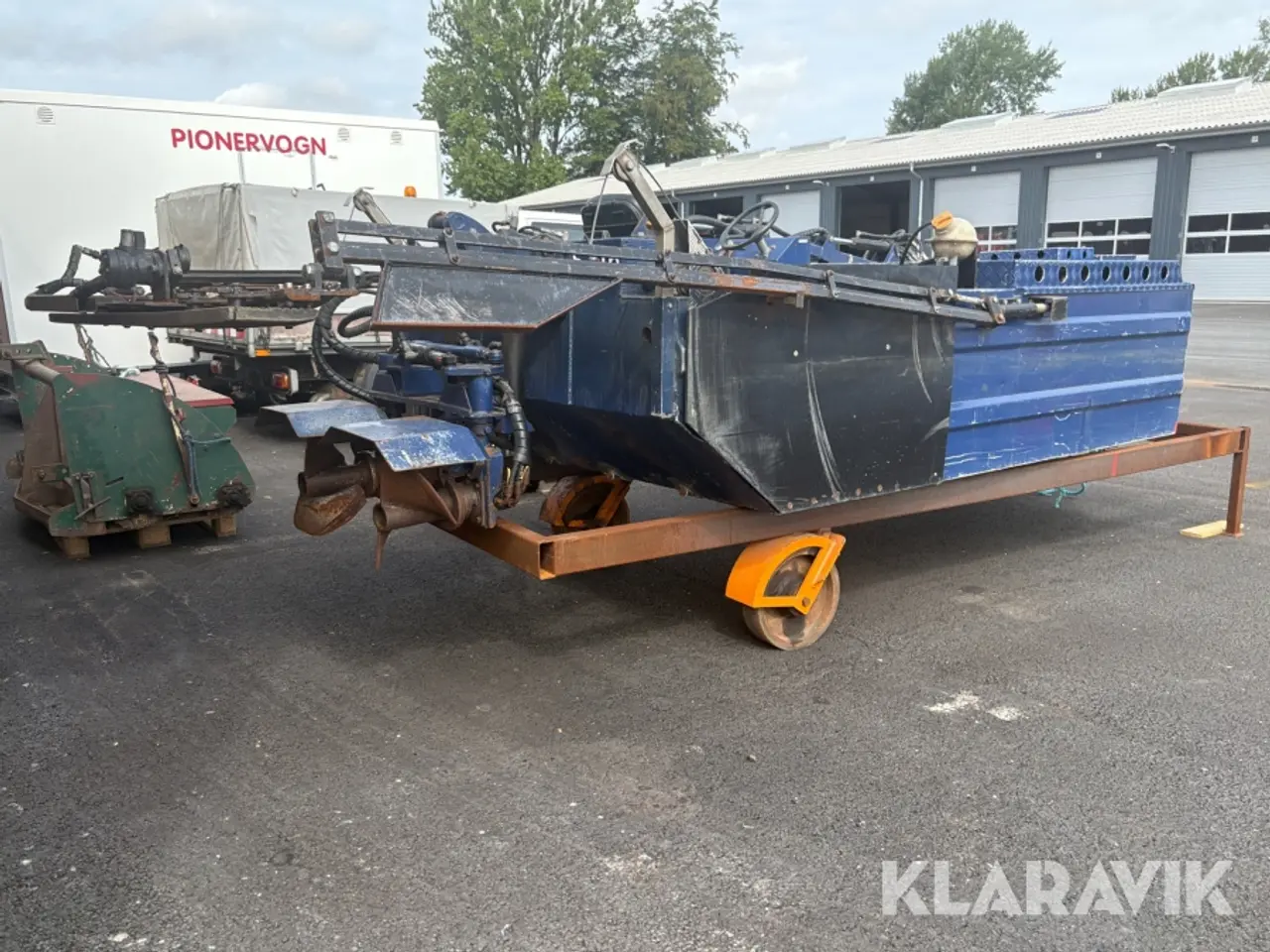 Billede 5 - Båd til grødeskæring Berky Mähboot 6400